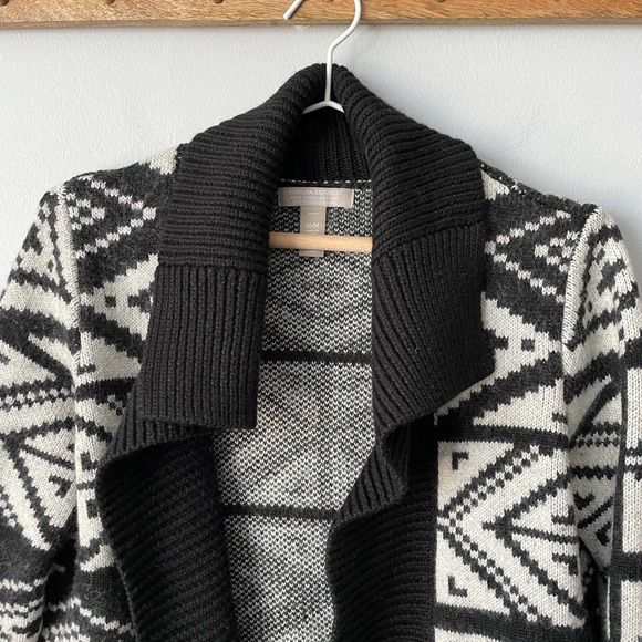 Banana Republic Western Made with Italian Yarn Merino Wool Cardigan Size Medium - Picture 11 of 12